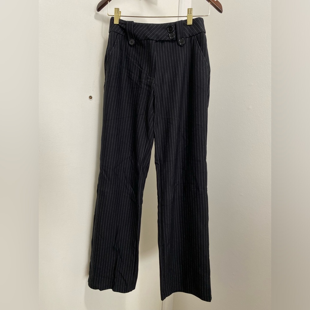 💥Black Pinstripe Women's Pants NWOT